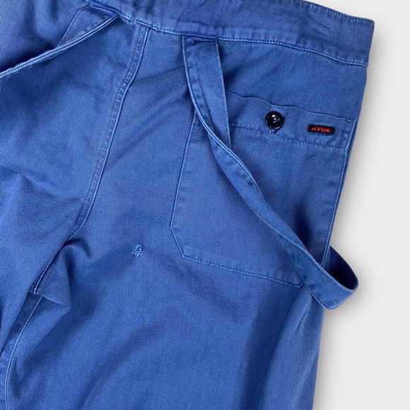 At Your Own Risk Vintage Fold Down Overall Pants - Picture 7 of 11